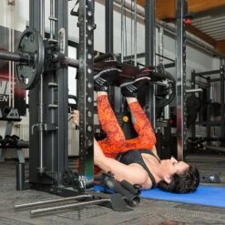 Retrofit Vertical Leg Press Attachment (for ATX Monster Full-Functional Multigym MFR-720) -The Gym Revolution leg press beinpresse option fuer bbp monster 3990 3 1