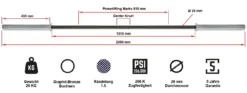 ATX Competition Powerlifting RAM Bar 2.0 - IPF Approved 10 ATX Competition Powerlifting RAM Bar 2.0 - IPF Approved -The Gym Revolution lh 50 atx plb 29