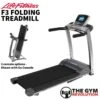 Life Fitness F3 FOLDING TREADMILL 1 Life Fitness F3 FOLDING TREADMILL -The Gym Revolution life fitness f3 folding treadmill go console 1