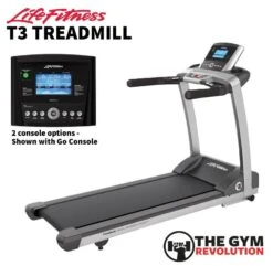 The Gym Revolution 18 Life Fitness T3 TREADMILL
