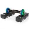 ATX Strongman Log Drop Pads (Pair) - Own Logo Option -The Gym Revolution logs in use