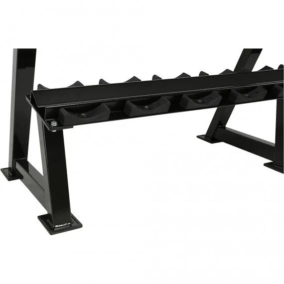 Dumbbell Saddle Rack - All-Black - 144cm 5 Dumbbell Saddle Rack - All-Black - 144cm - Image 3