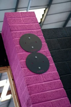 JAWS Bite-Size Wall Ball Target 12 JAWS Bite-Size Wall Ball Target -The Gym Revolution pink jaws bta