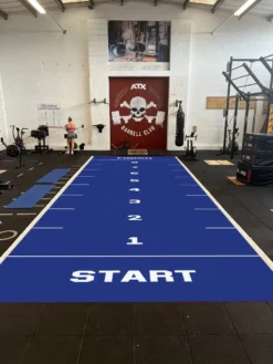 Blue - Grasshopper Artificial Grass Performance Speed Track 12 Blue - Grasshopper Artificial Grass Performance Speed Track -The Gym Revolution platoon blue