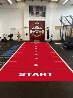 Red - Grasshopper Artificial Grass Performance Speed Track 15 Red - Grasshopper Artificial Grass Performance Speed Track -The Gym Revolution platoon red