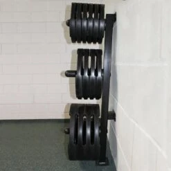 Wall-Mount Olympic Weights Tree -The Gym Revolution r 3021 w 50 detail05