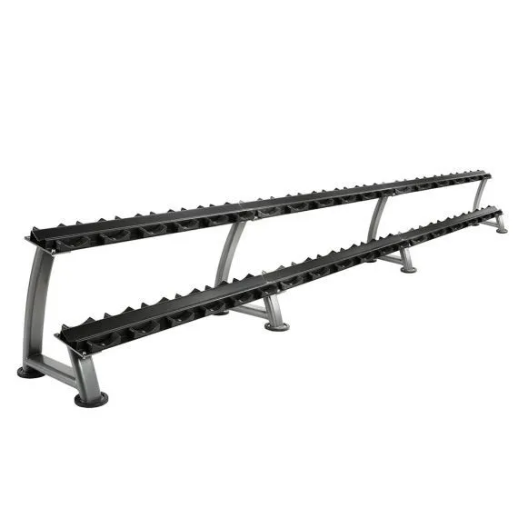 Heavyweight Dumbbell Saddle Rack - Black - 144 / 288 / 432 / 576cm 6 Heavyweight Dumbbell Saddle Rack - Black - 144 / 288 / 432 / 576cm - Image 4