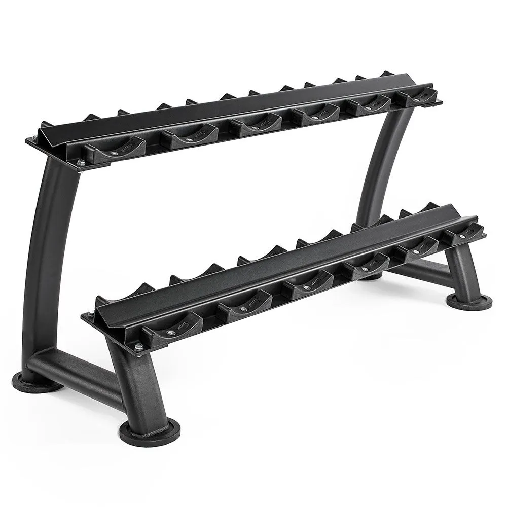 Heavyweight Dumbbell Saddle Rack - Black - 144 / 288 / 432 / 576cm 3 Heavyweight Dumbbell Saddle Rack - Black - 144 / 288 / 432 / 576cm