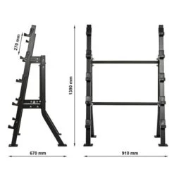 Freestanding 5 Bar Rack 11 Freestanding 5 Bar Rack -The Gym Revolution r 3670 ma skizze
