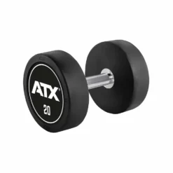 CLUB SET: 2.5-50kg ATX Hard-Rubber Dumbbell Set