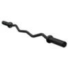 Olympic EZ Curl Bar (Black) -The Gym Revolution sz 50 b
