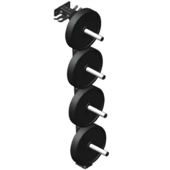 ATX Wall-Mount Olympic Weights Tree & Bar Holder WPR-186 -The Gym Revolution wpt 186 02 1